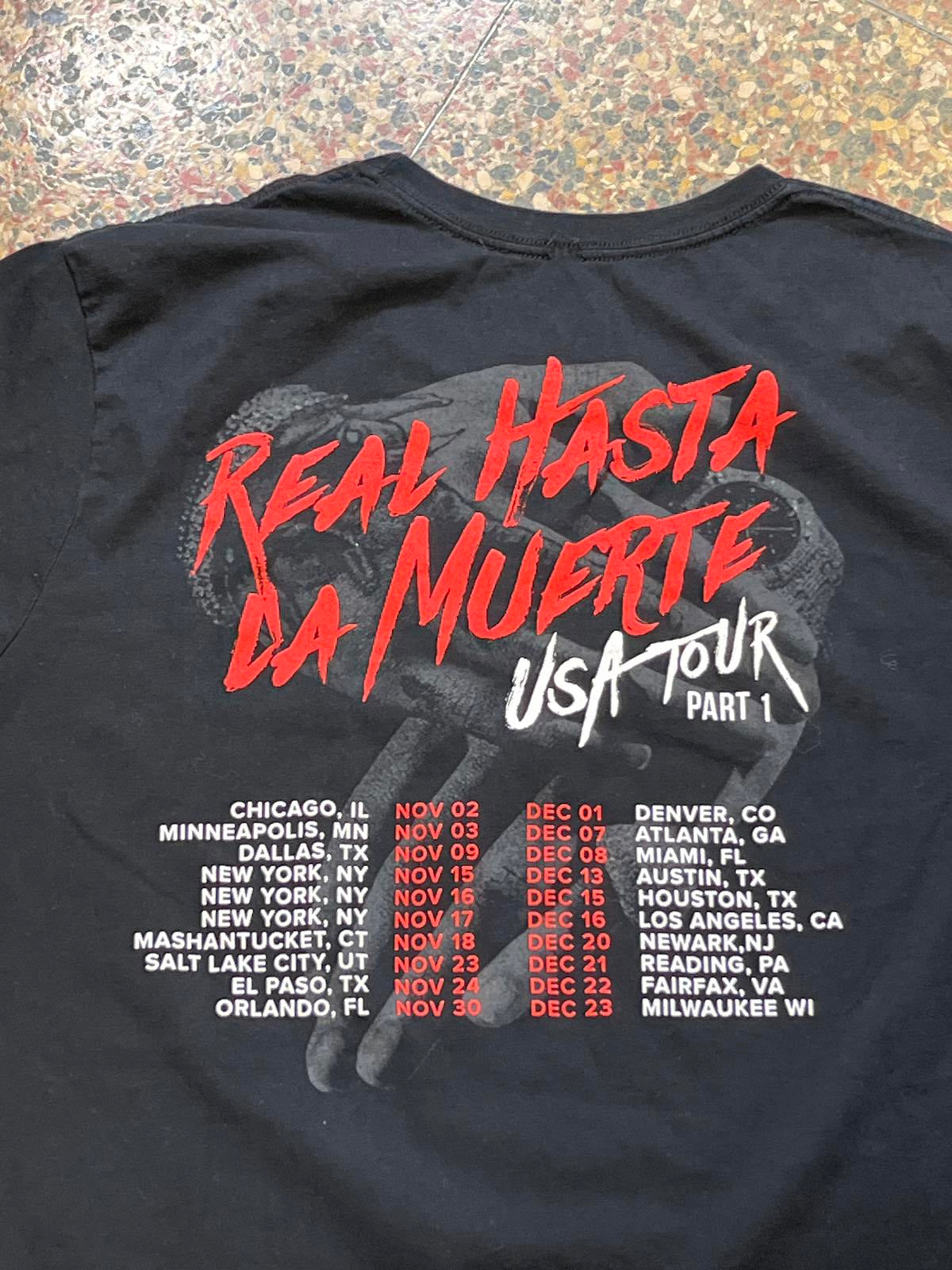 Manuel real hasta la muerte PreOwned 2XL Band tshirt