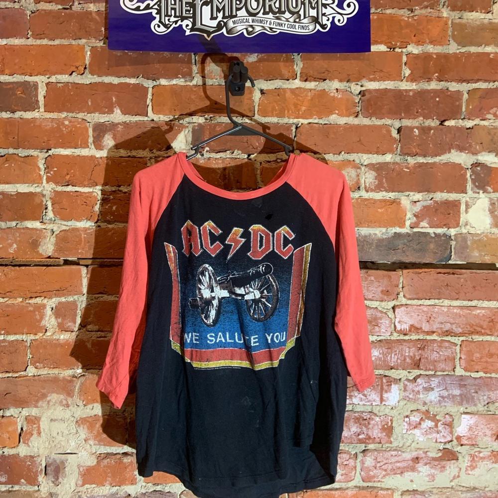 ACDC medium black & red graphic vintage T-shirt