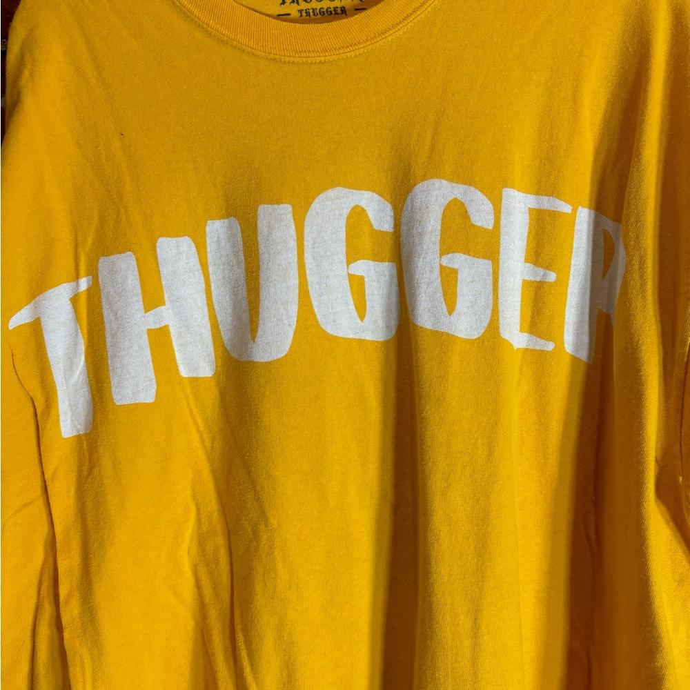 Young thug 2xlarge yellow long sleeve graphic vintage preowned tshirt