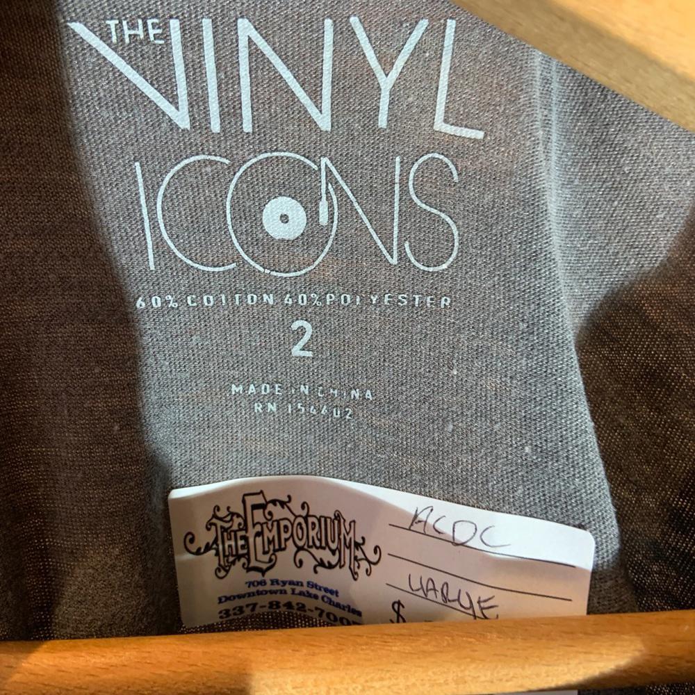 ACDC large grey graphic vintage T-shirt