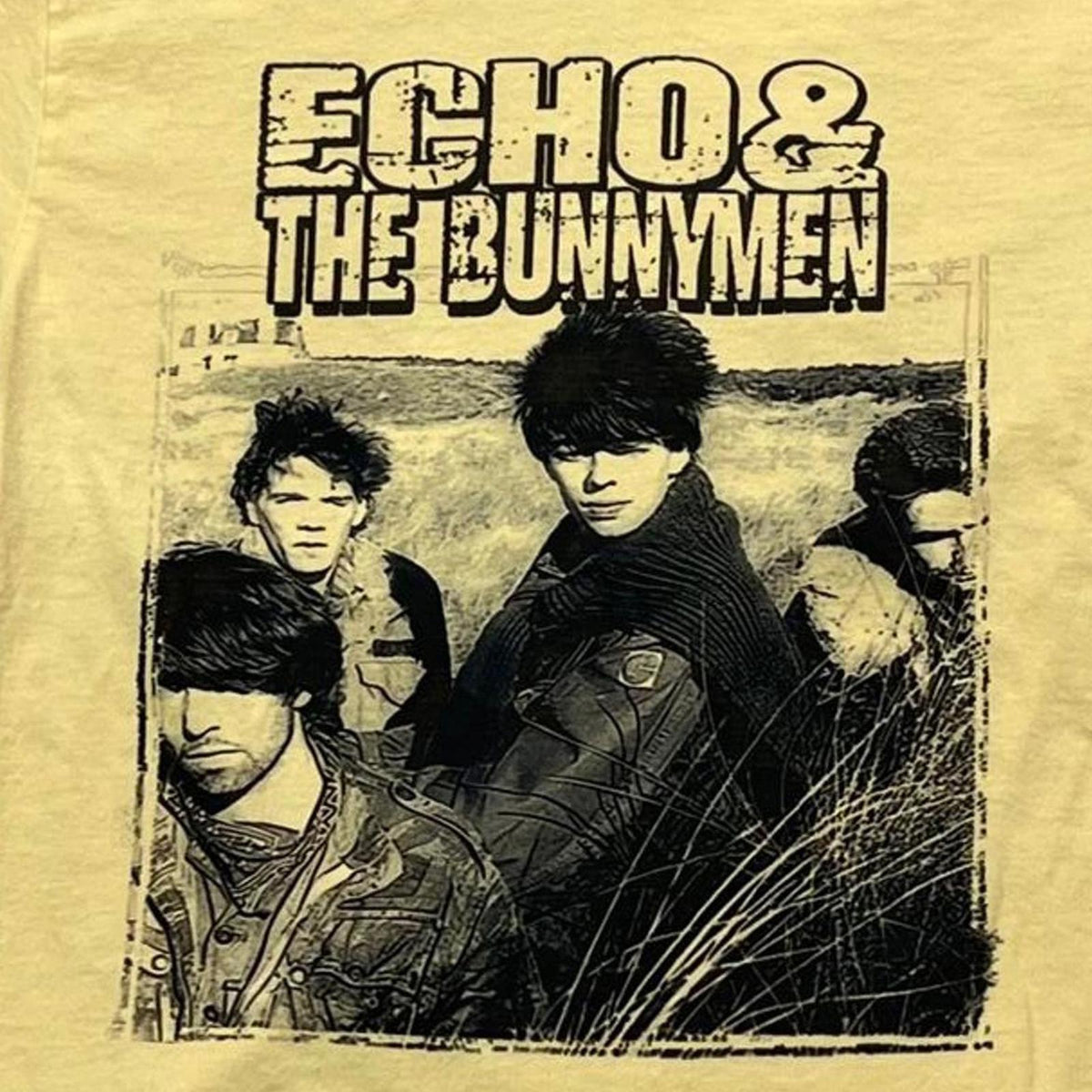 Echo & The Bunnymen Preowned Medium T-shirt