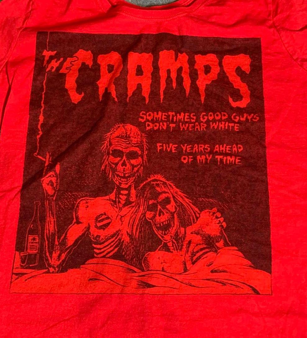 The Cramps PreOwned XL Red Shirt