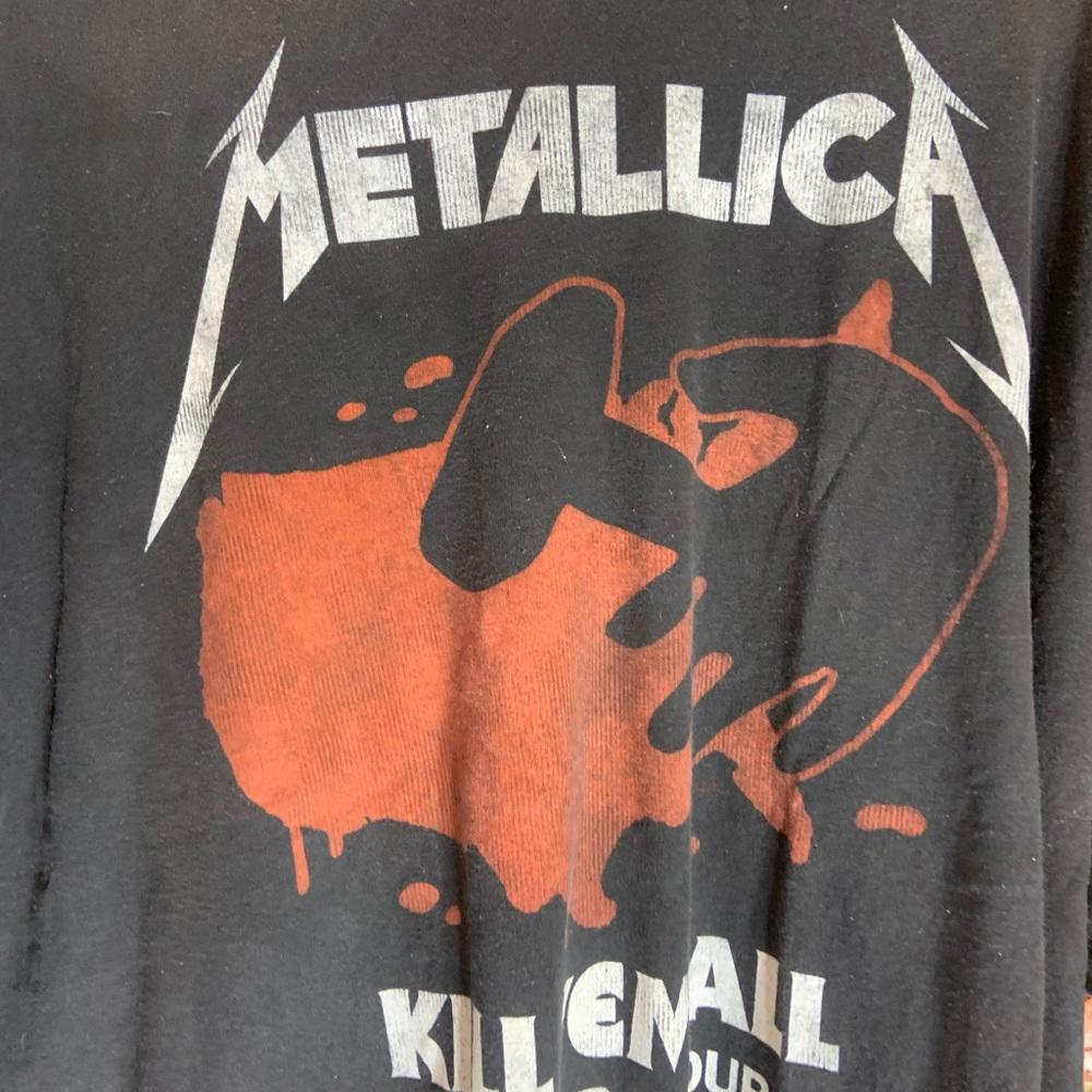 Metallica 3xlarge black graphic preowned T-shirt
