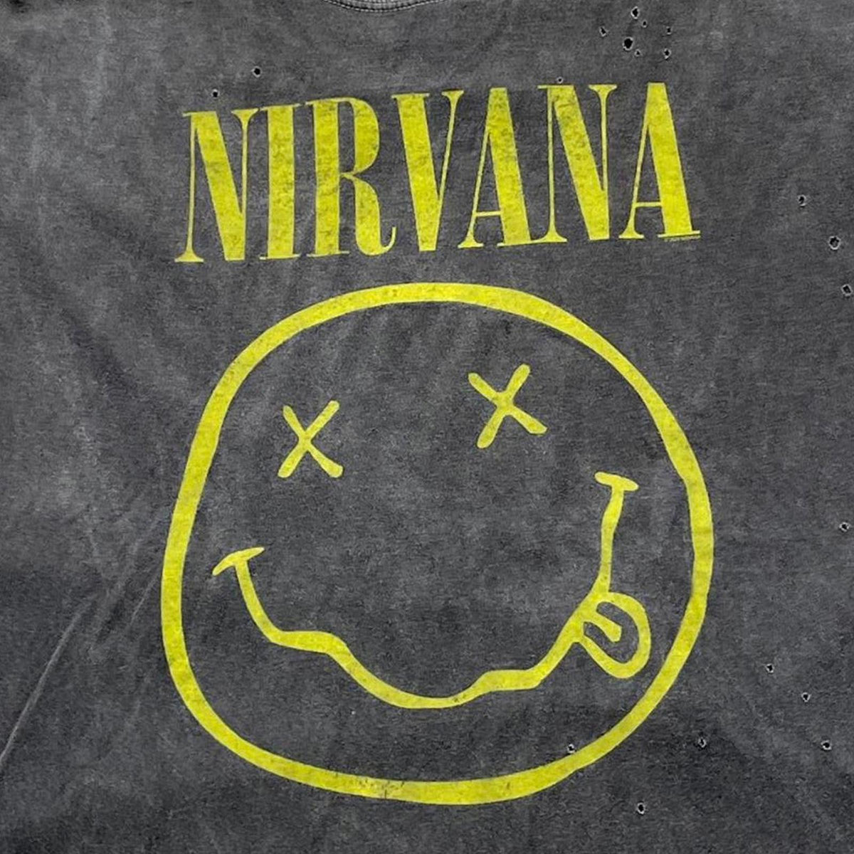 Nirvana Preowned 2XL Distressed T-shirt