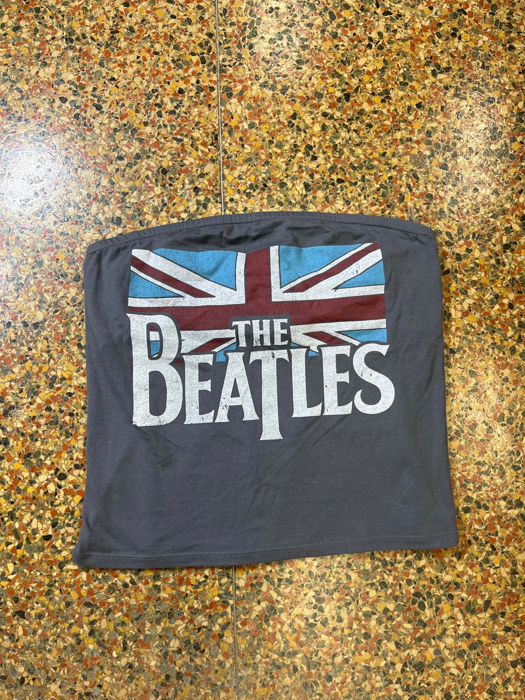 Beatles Tube Top Cropped Preowned 2XL Band T-shirt