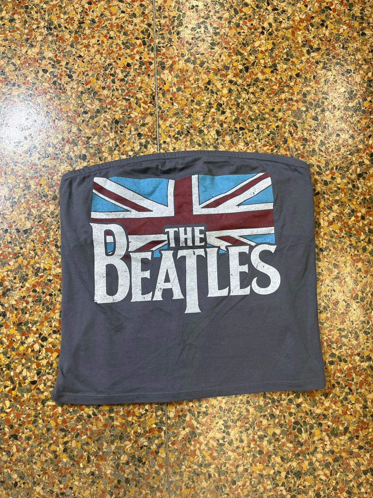 Beatles Tube Top Cropped Preowned 2XL Band T-shirt