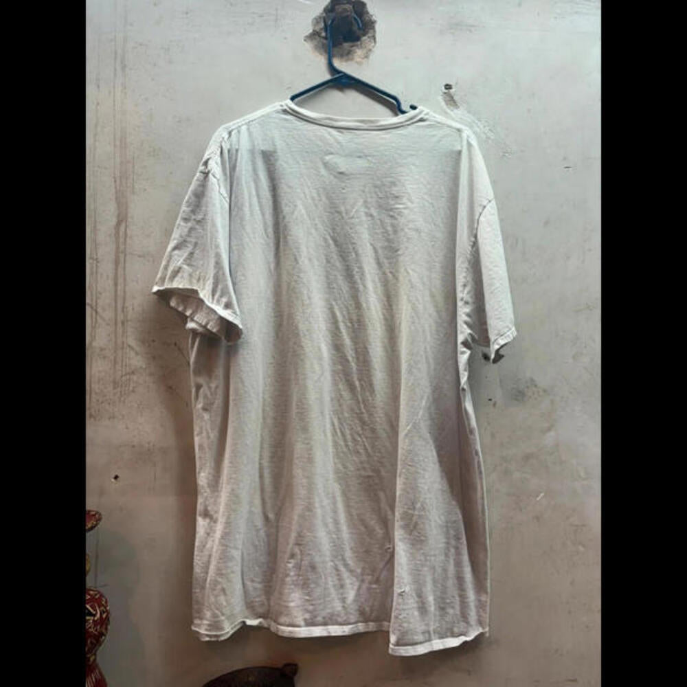 Schaefer 2xlarge tall white graphic preowned tshirt