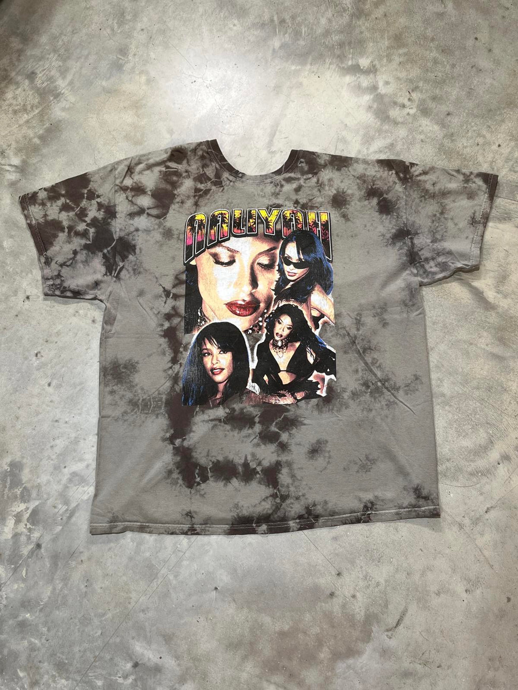 Aaliyah Preowned XL Tie Dye T-shirt
