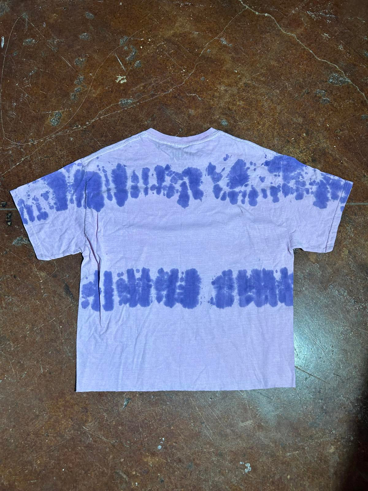 AC/DC preowned tie dye medium T-shirt