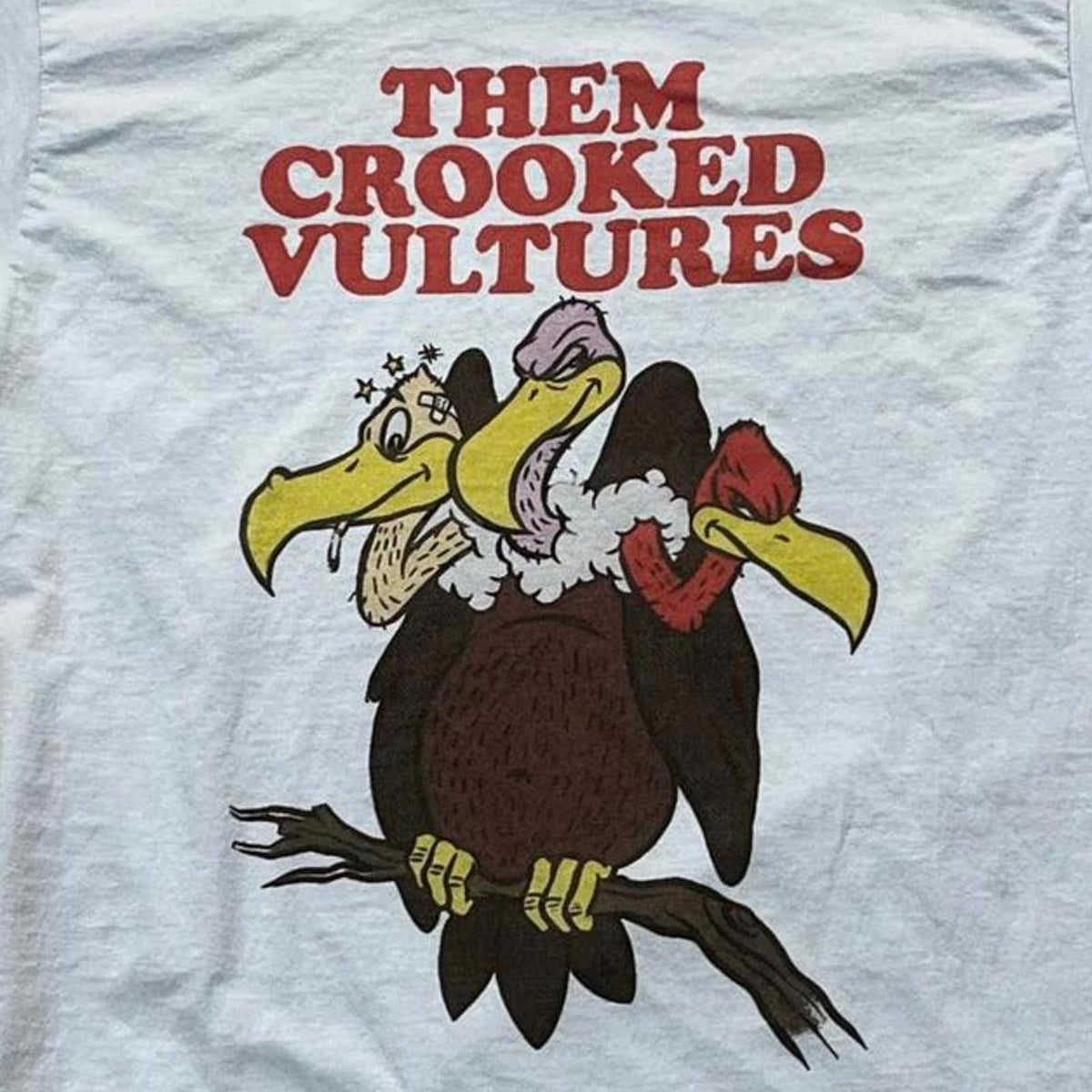 Them Crooked Vultures Preowned Medium T-shirt