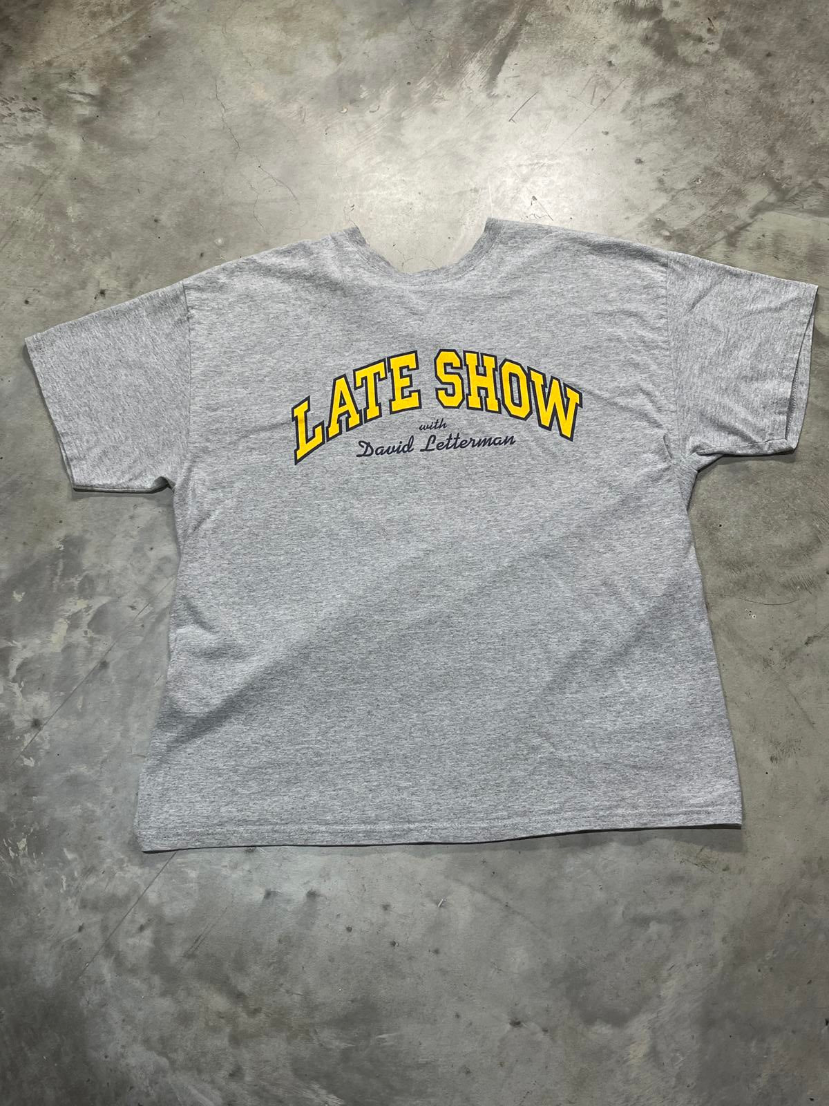 Late Show With David Letterman Preowned XL T-shirt