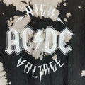 ACDC medium black bleached medium graphic vintage T-shirt