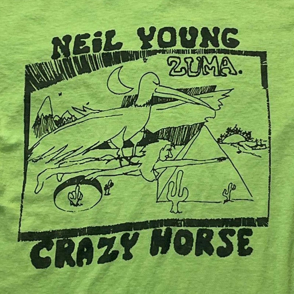 Neil Young Preowned Medium T-shirt