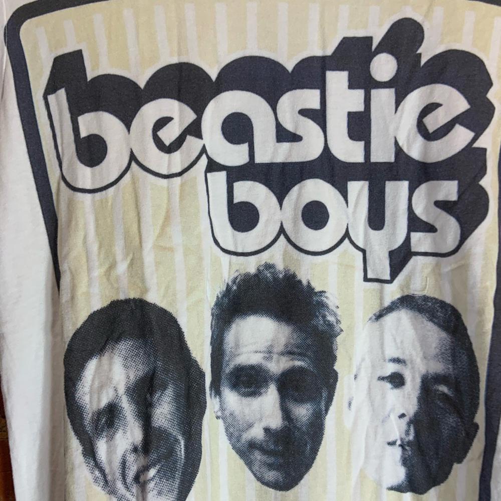 Beastie boys 2XLarge white graphic preowned T-shirt