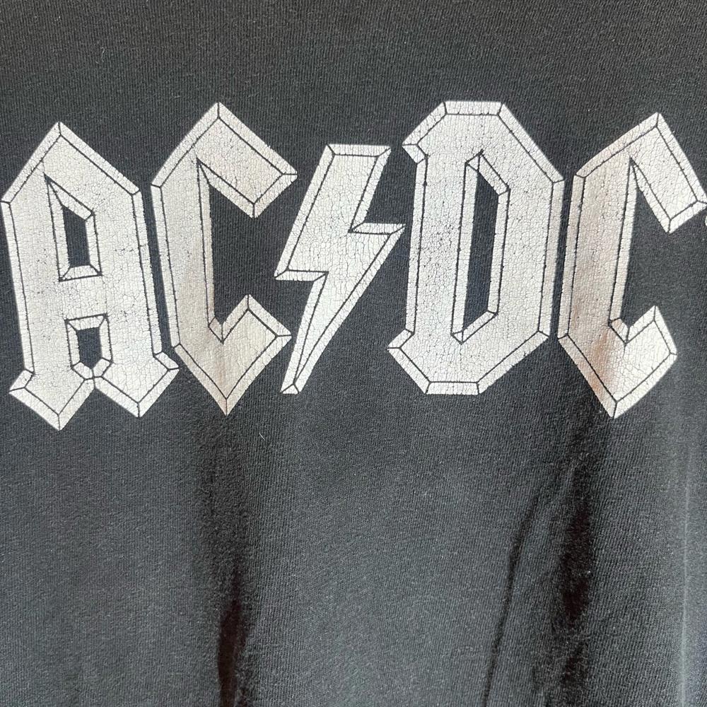 Acdc xlarge black graphic vintage preowned tshirt
