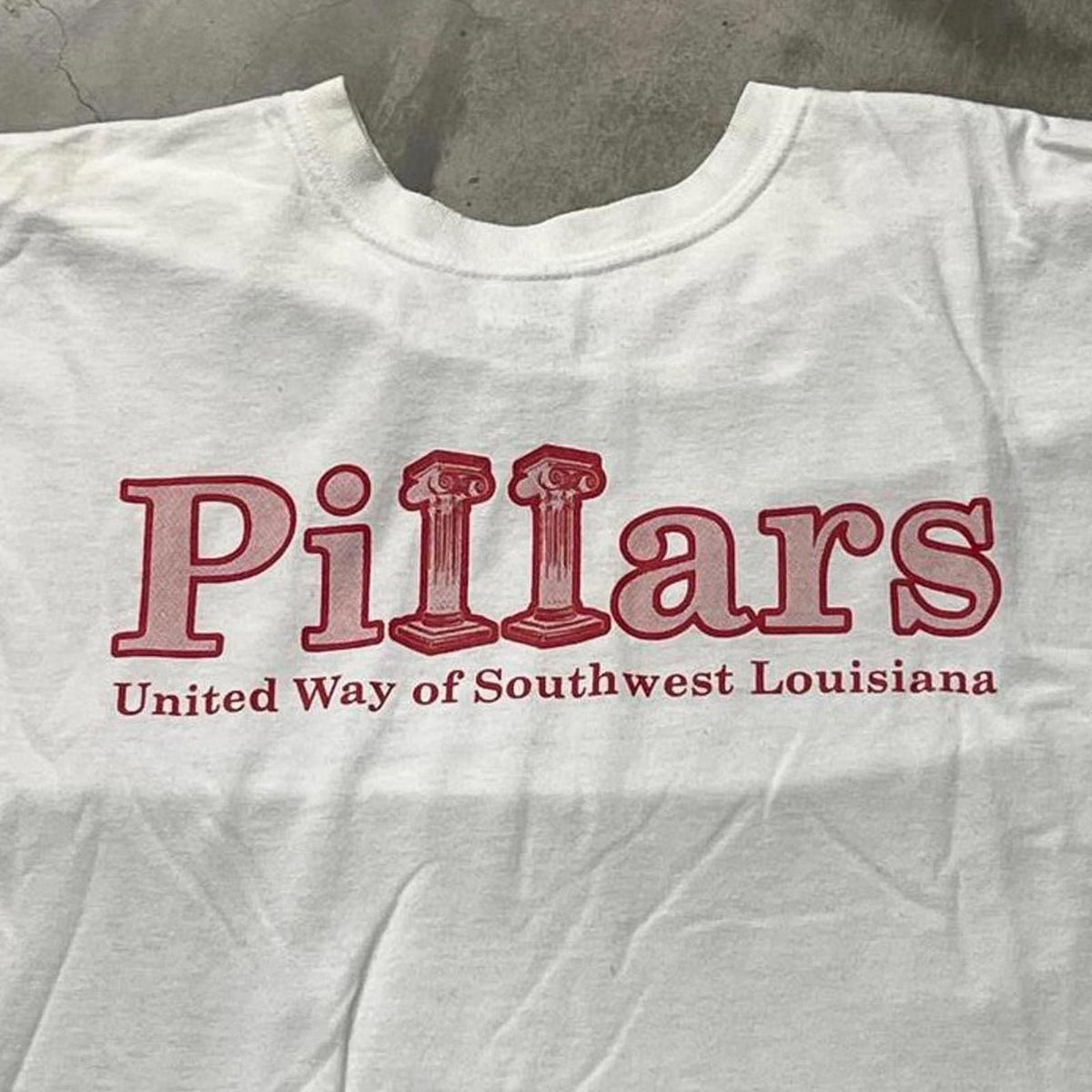 Pillars United Way Of SWLA Preowned XL T-Shirt