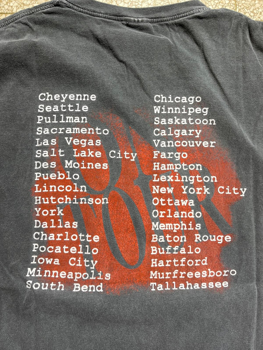 Garth Brooks preowned 3XLarge Band T-shirt