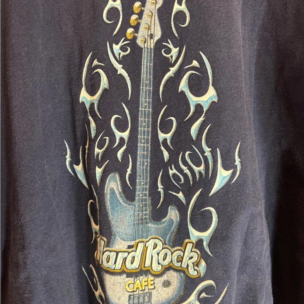 Hard Rock Cafe San Jain 2xlarge blue graphic vintage preowned tshirt