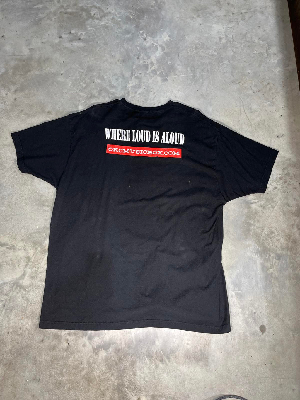 OKC Music Box Preowned 3XL Band T-shirt