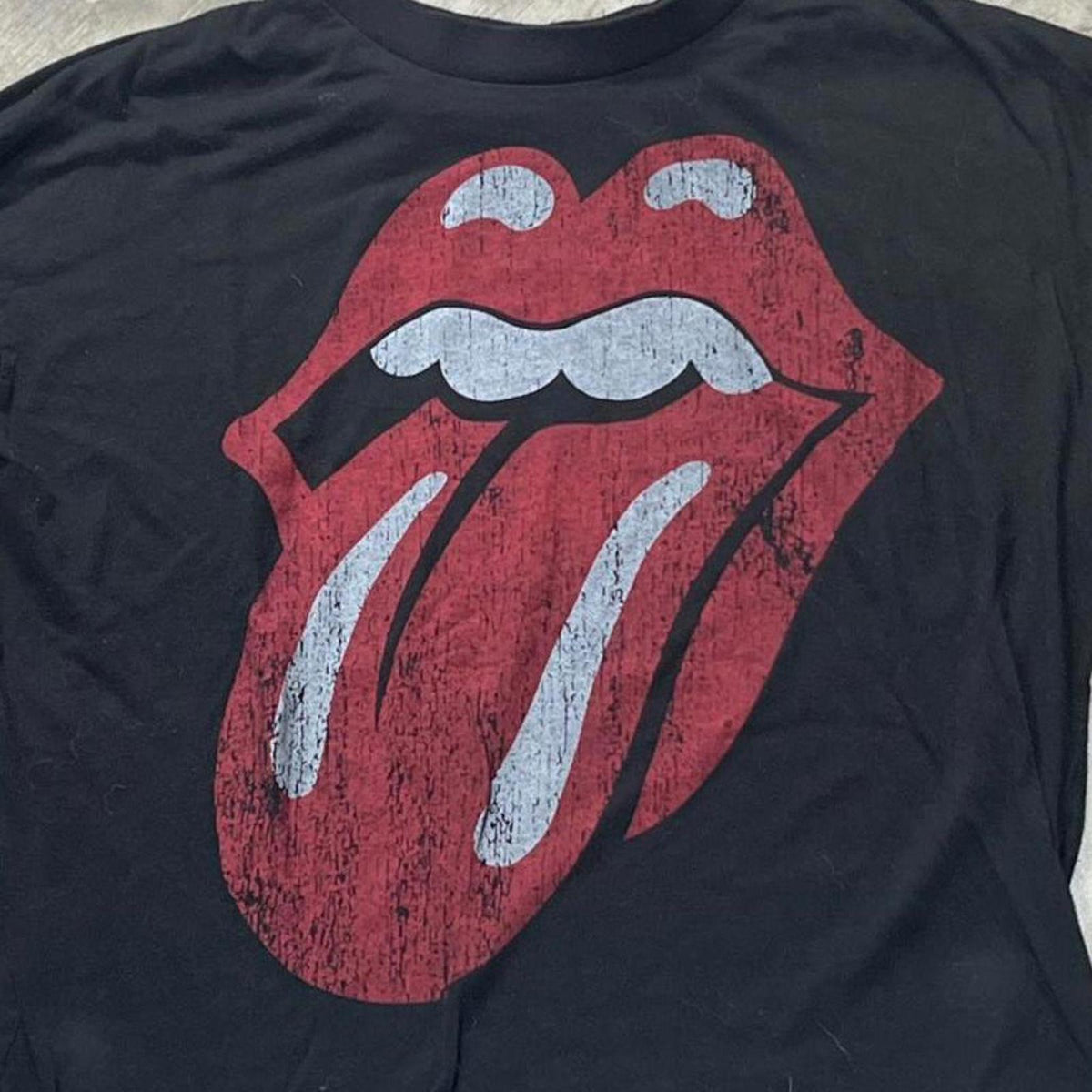 The Rolling Stones Preowned Small Long Sleeve T-shirt