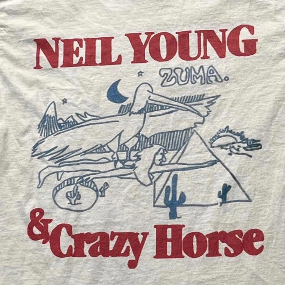 Neil Young Preowned Medium T-shirt