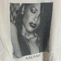 Aaliyah small white graphic vintage preowned tshirt