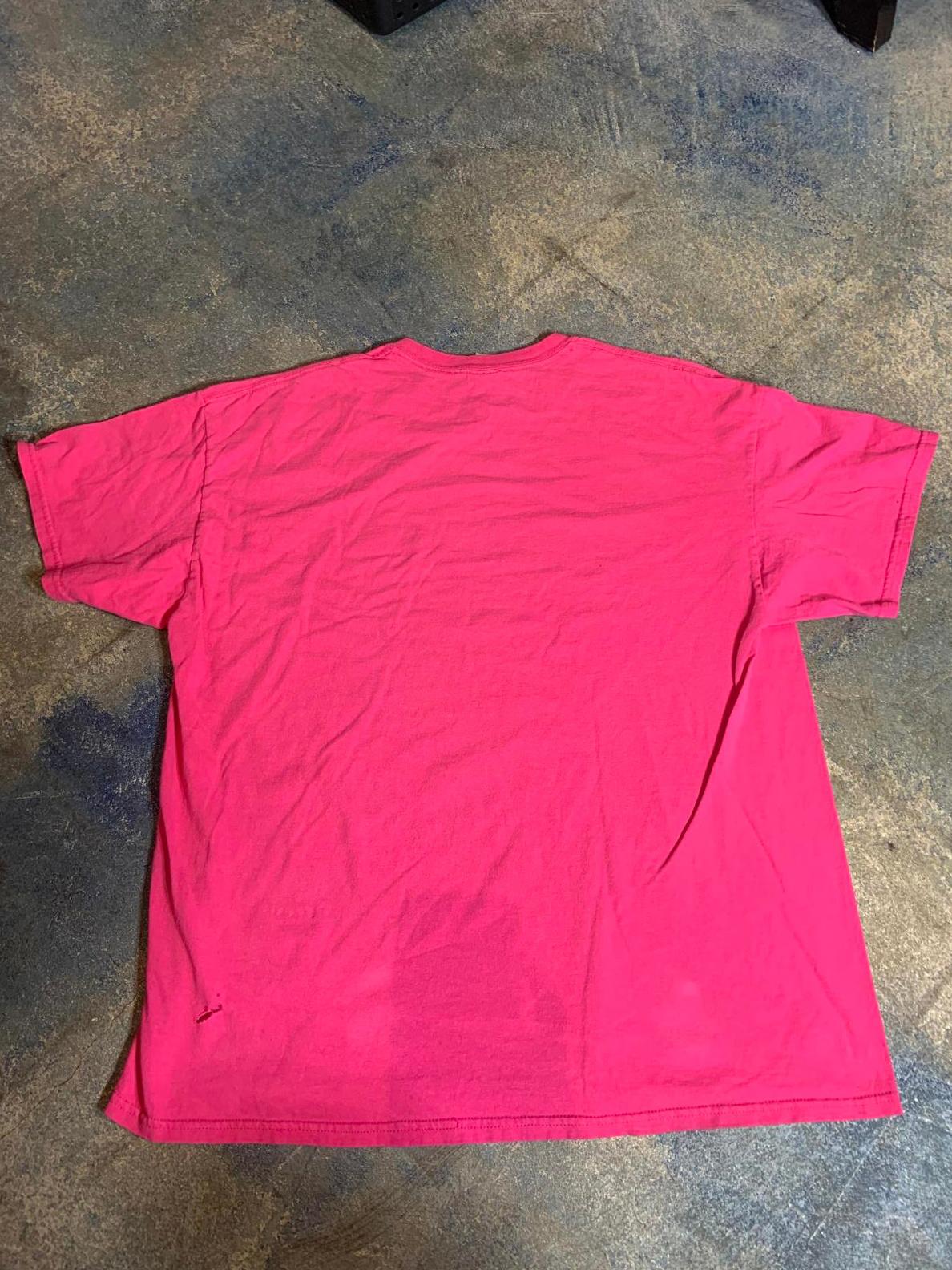 The Cramps PreOwned XL Pink Shirt