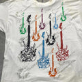 Vintage Rock N Roll Guitars Preowned 2XL T-shirt