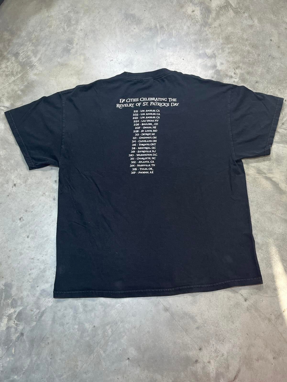 Flogging Molly Preowned XL T-shirt