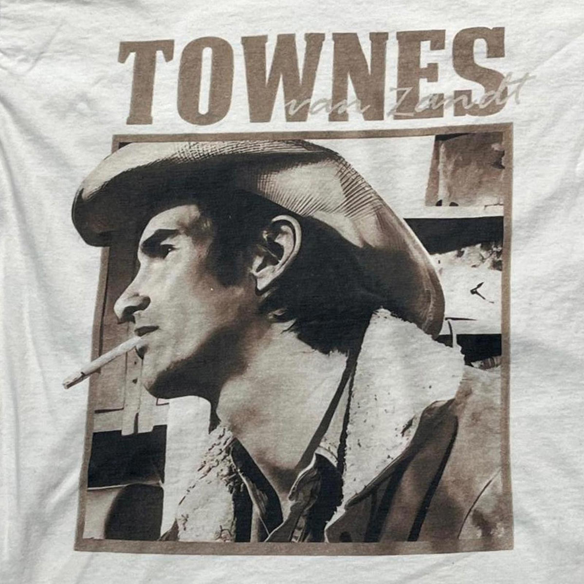Townes Van Zandt Preowned XL T-shirt