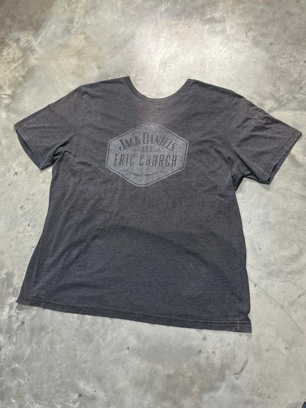 Eric Church And Jack Daniel’s Preowned 2XL T-shirt