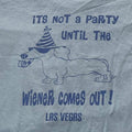 Las Vegas Wiener Party Preowned Medium T-shirt