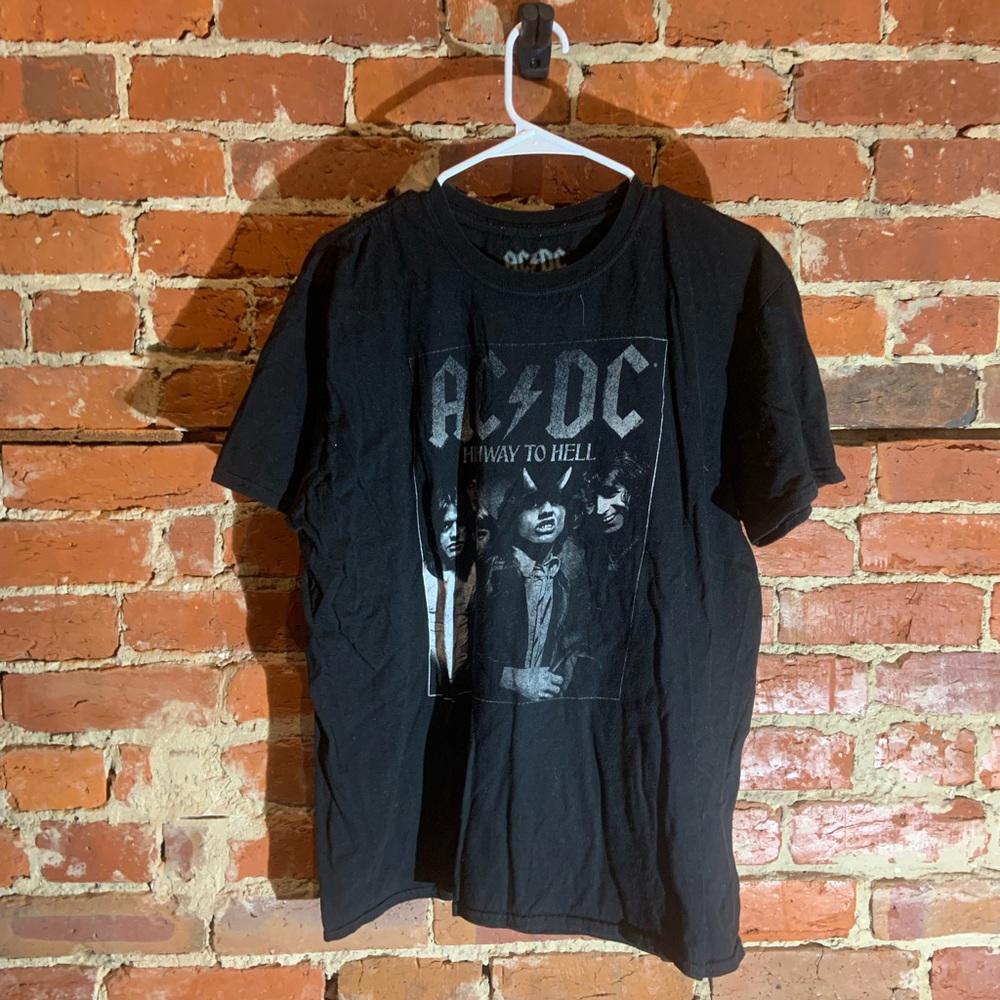 ACDC Xlarge black graphic vintage T-shirt