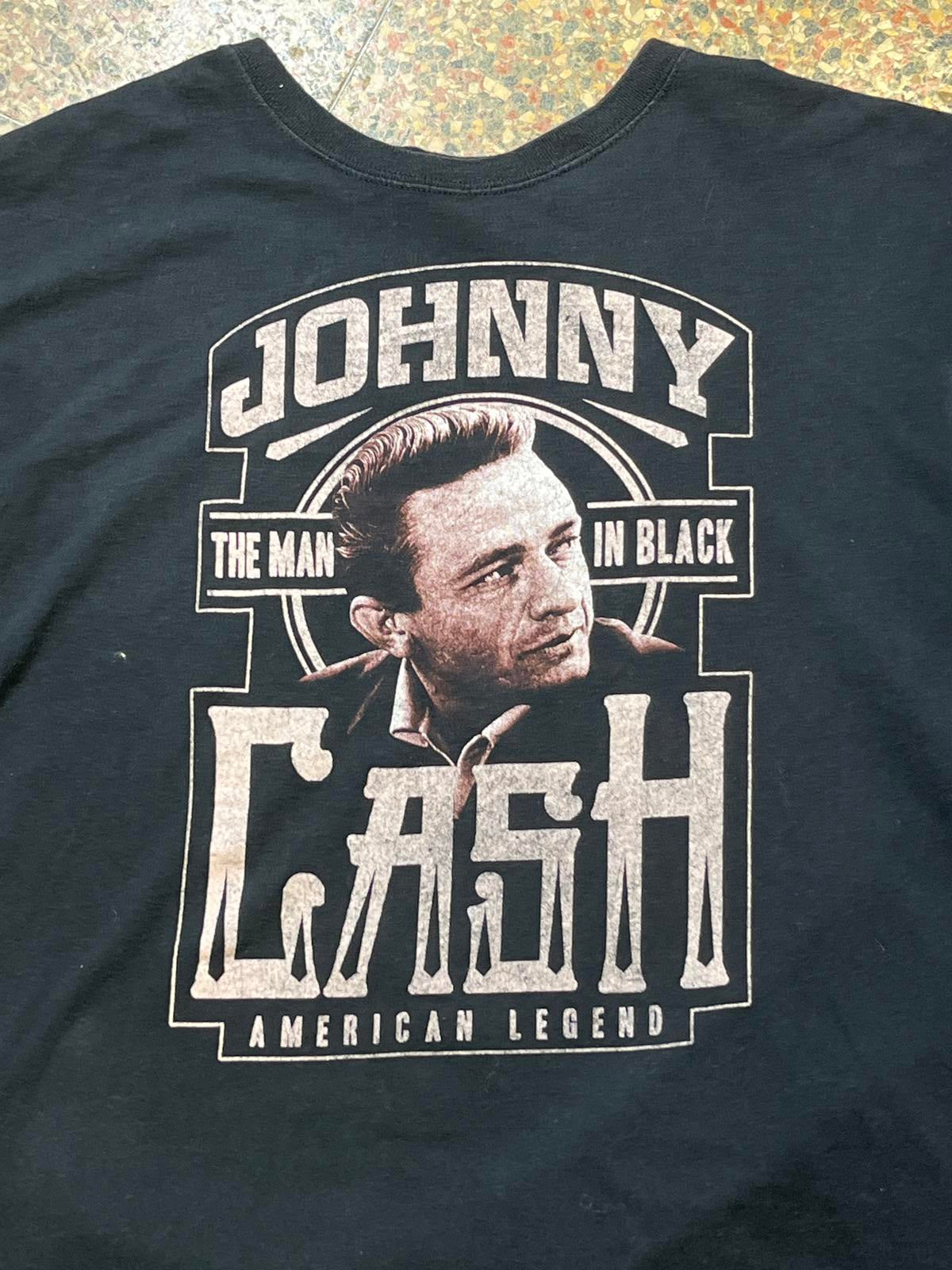 johnny cash PreOwned 2XL Band tshirt
