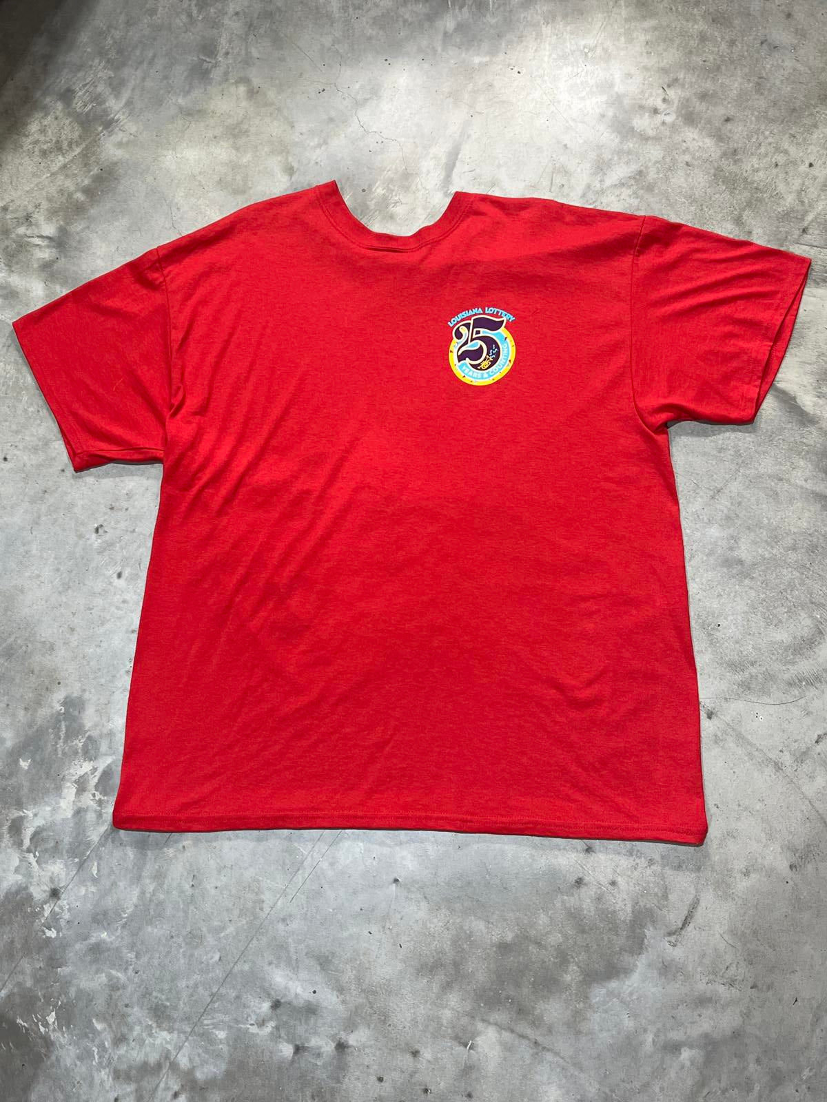 Vtg. Louisiana Lottery 25th Anniversary Preowned XL T-shirt