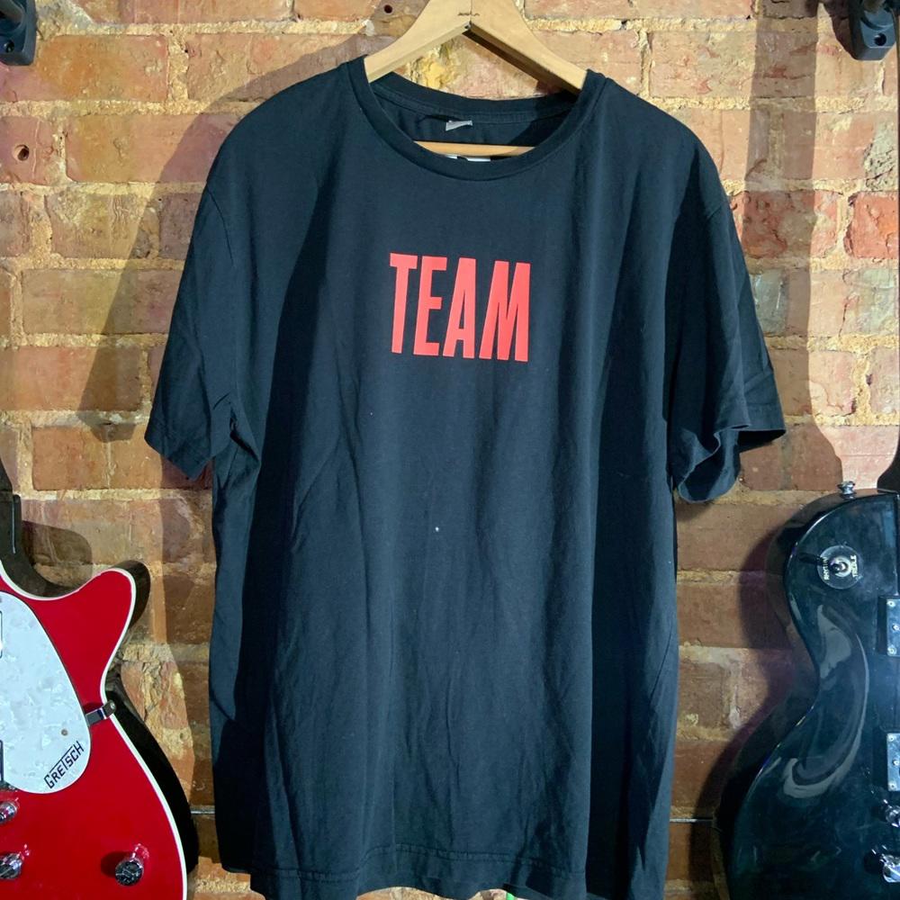 Justin Bieber Xlarge black graphic vintage T-shirt