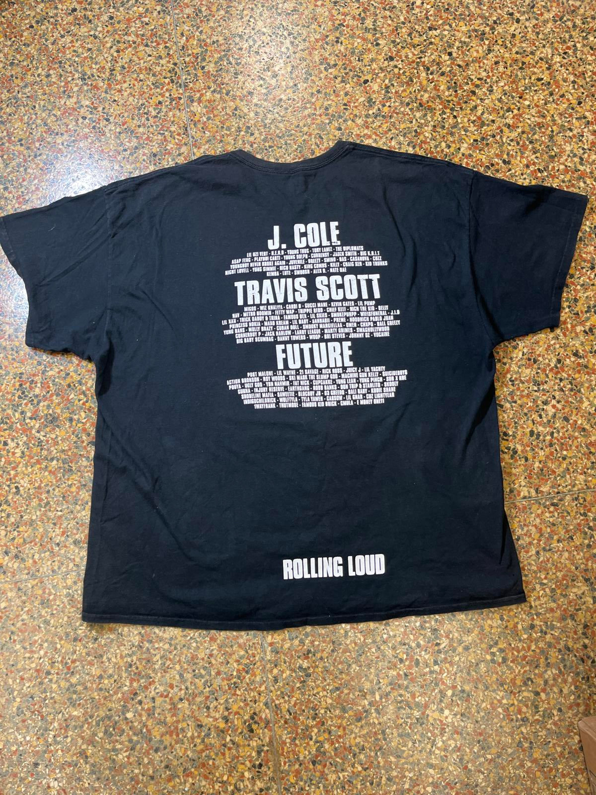 Rolling Loud 2018 Miami Preowned 2XL Band T-shirt