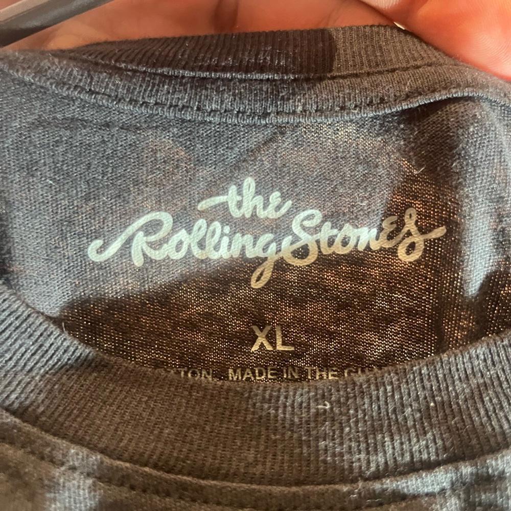 Rolling Stones xlarge black graphic vintage preowned Tshirt