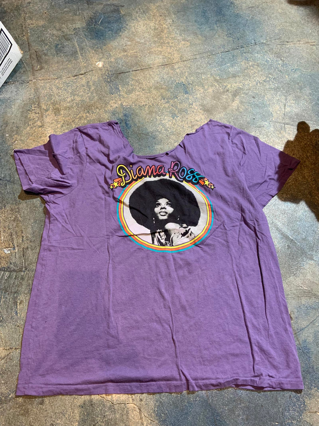 Diana Ross Preowned XLarge T-shirt