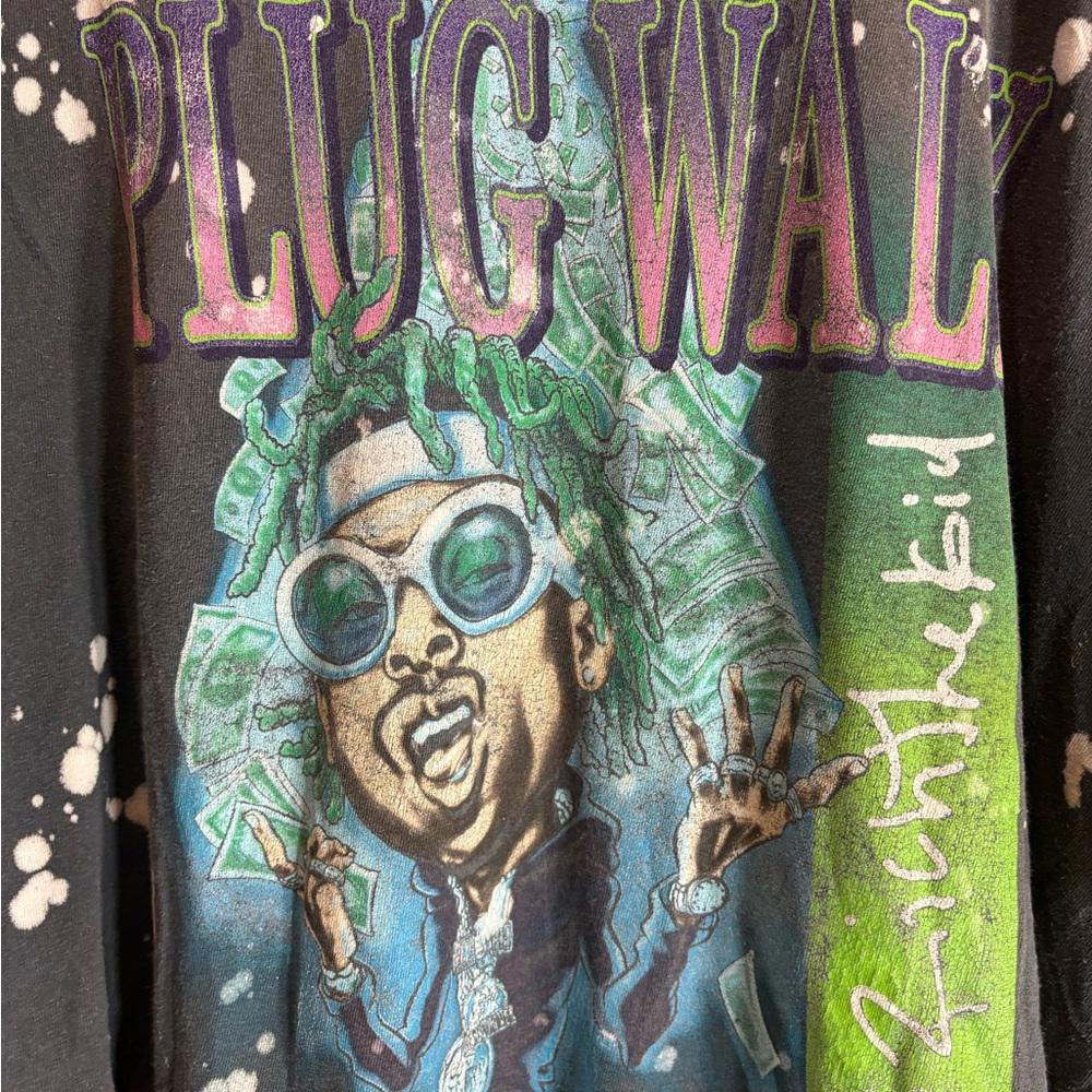 Rich the kid 2xlarge grey tide graphic vintage preowned tshirt