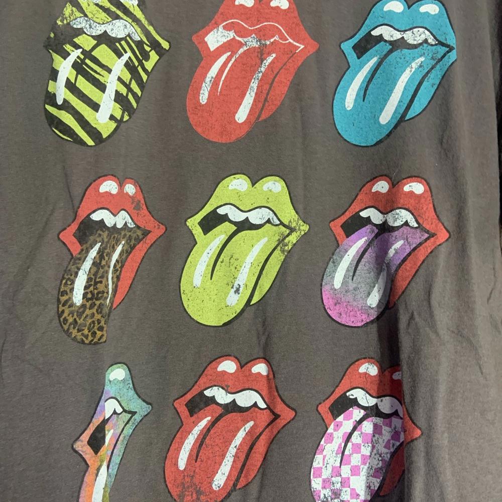Rolling Stones xlarge gray graphic vintage T-shirt