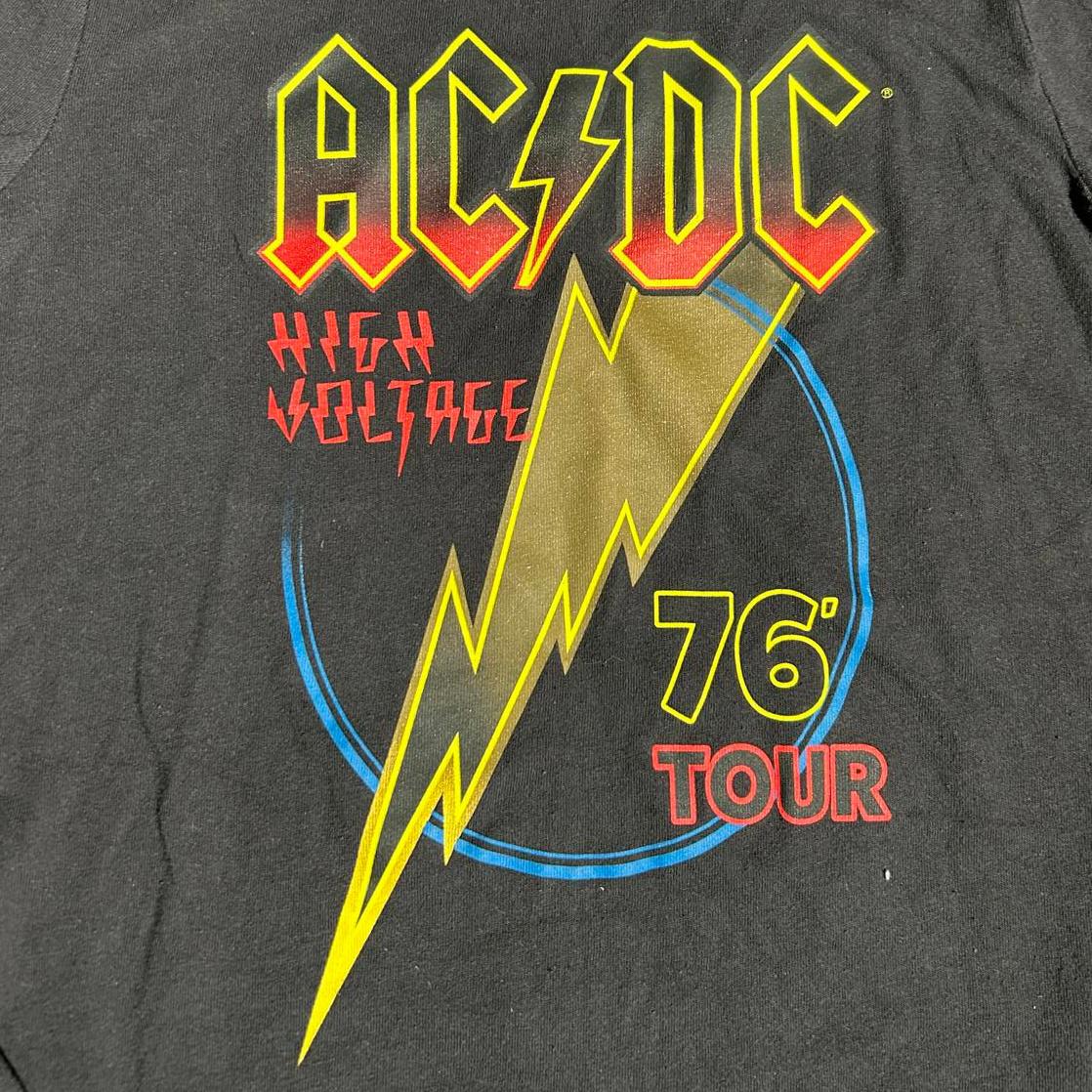 AC/DC ’76 tour preowned long sleeve