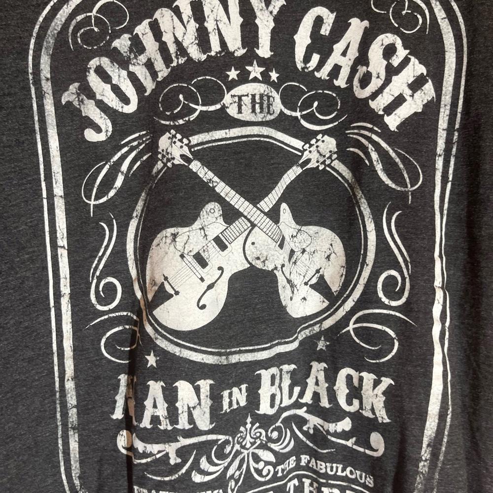 Johnny cash xlarge black graphic vintage preowned tshirt