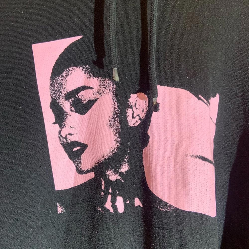 Ariana grande Xlarge black graphic vintage hoodie