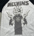 Melvins Preowned XL 3/4 Sleeve T-shirt