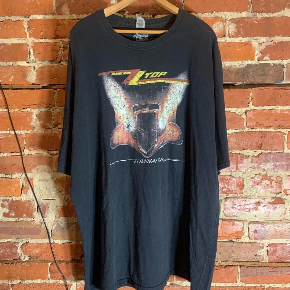 ZZ Top 3xlarge black graphic preowned T-shirt