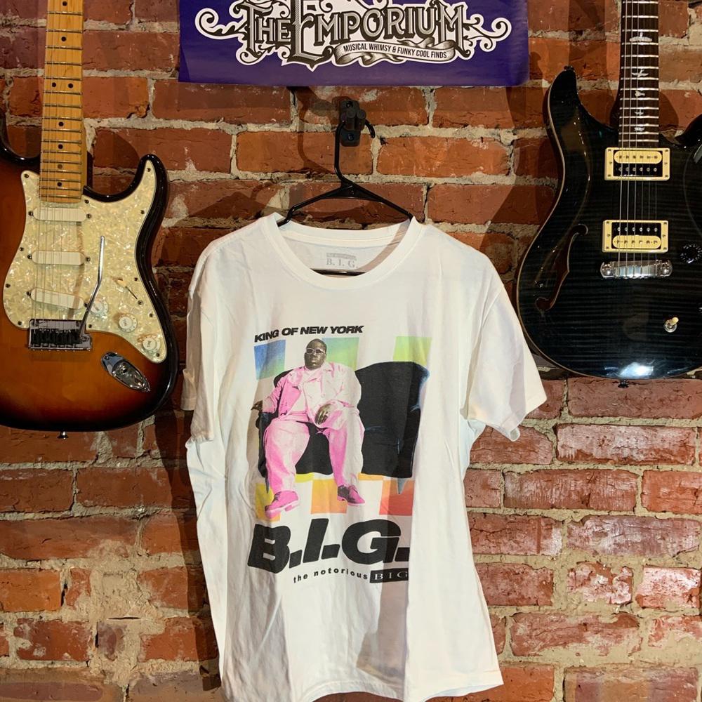 Biggie smalls white Xlarge graphic vintage T-shirt