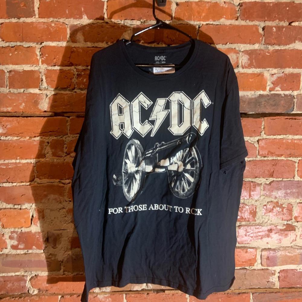 ACDC 3xlarge black graphic vintage T-shirt