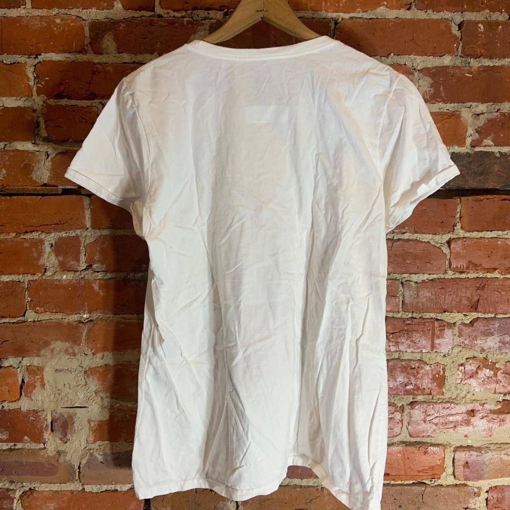 The breeders ladies 2XLarge white graphic preowned T-shirt