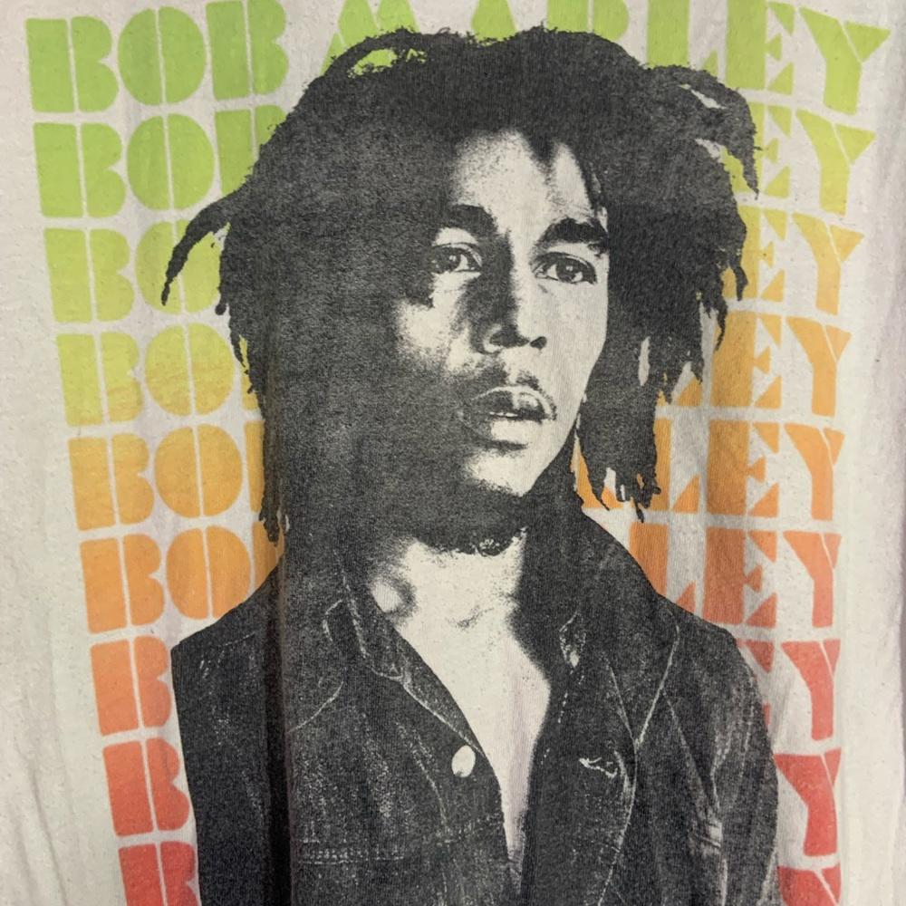 Bob Marley Xlarge white graphic T-shirt